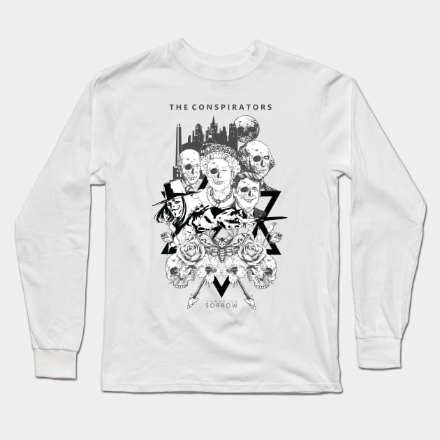 the conspirators Long Sleeve T-Shirt by Ifoart